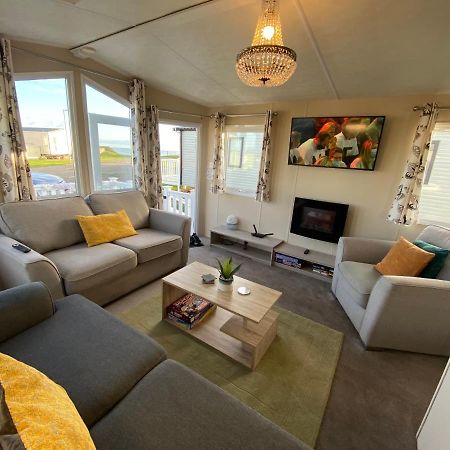 Cosy & Modern Private Seaview Caravan North Seaton ภายนอก รูปภาพ