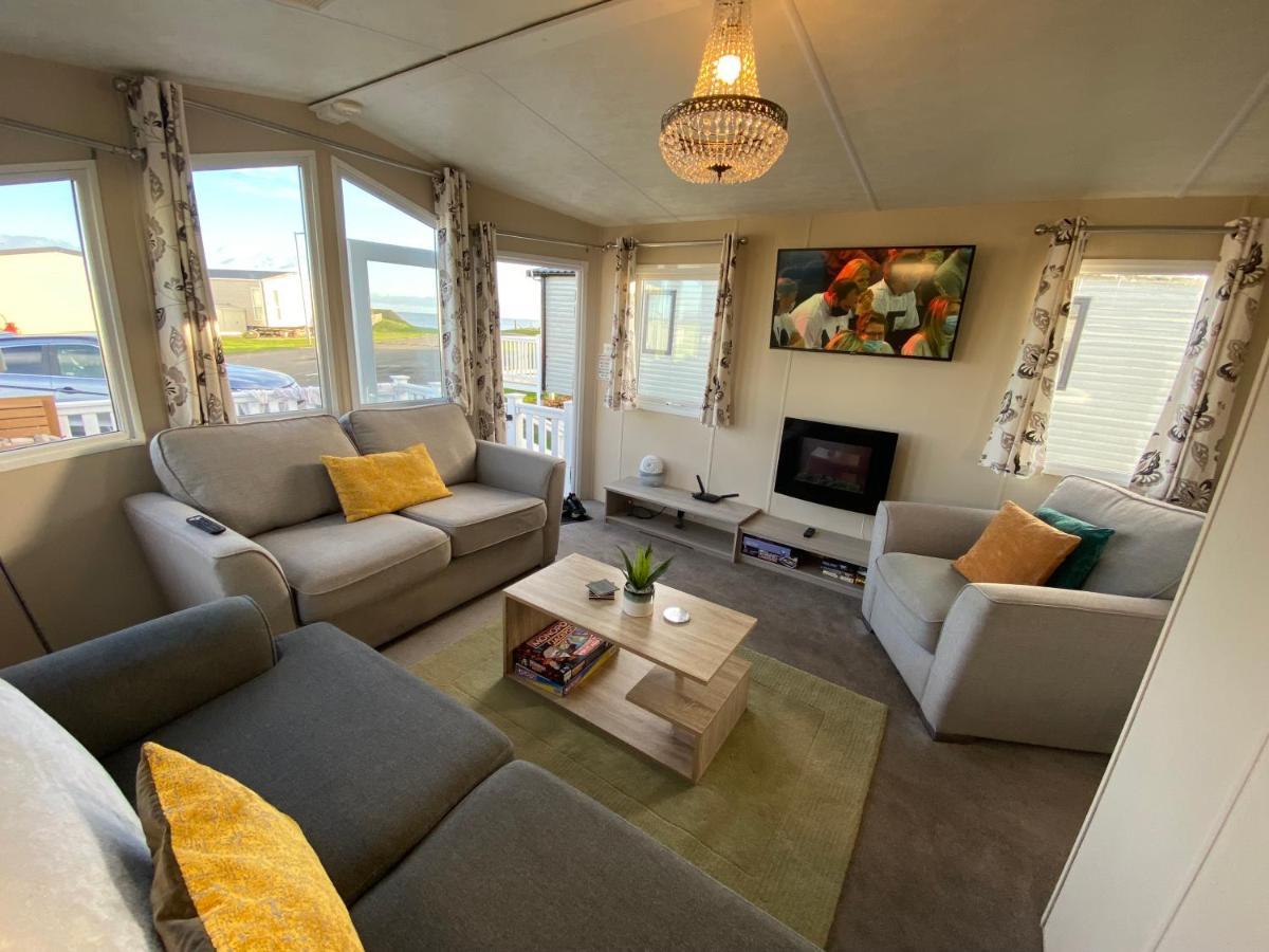 Cosy & Modern Private Seaview Caravan North Seaton ภายนอก รูปภาพ