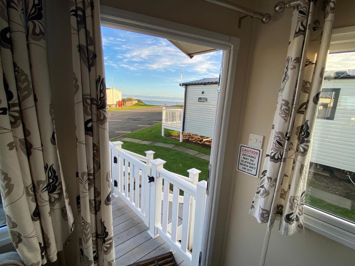 Cosy & Modern Private Seaview Caravan North Seaton ภายนอก รูปภาพ