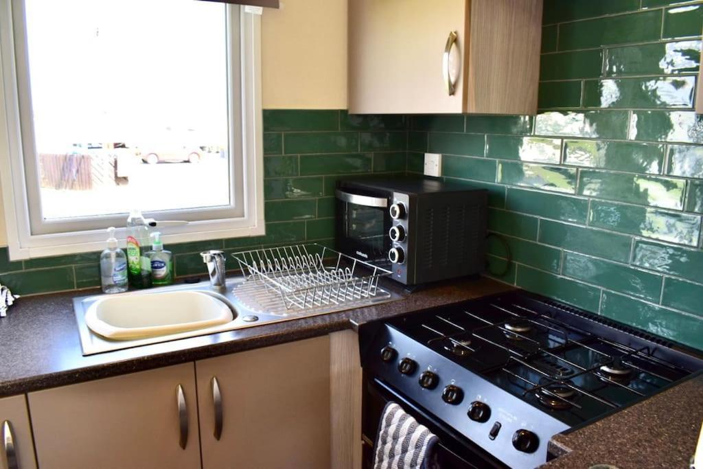 Cosy & Modern Private Seaview Caravan North Seaton ภายนอก รูปภาพ